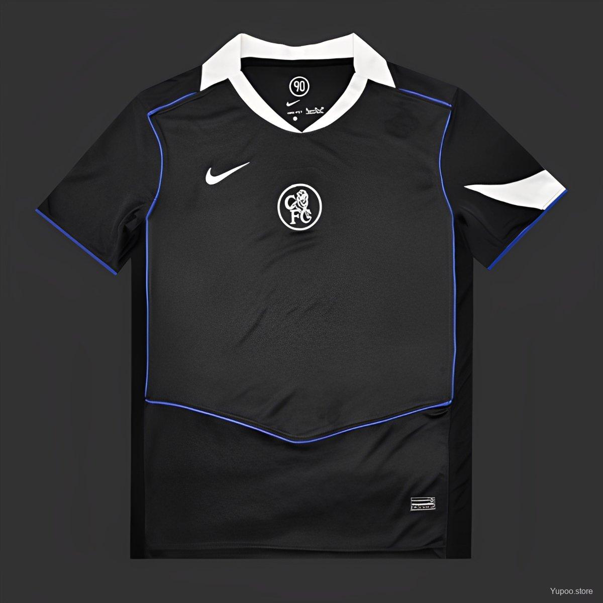 Camiseta de fútbol Chelsea 2025/26 TERCERA MANGA CORTA VERSION FAN